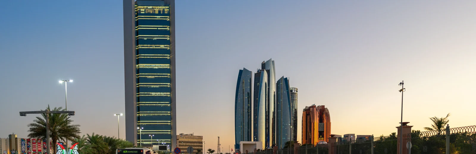 Skyline of Bandu Katara, Agra at golden hour