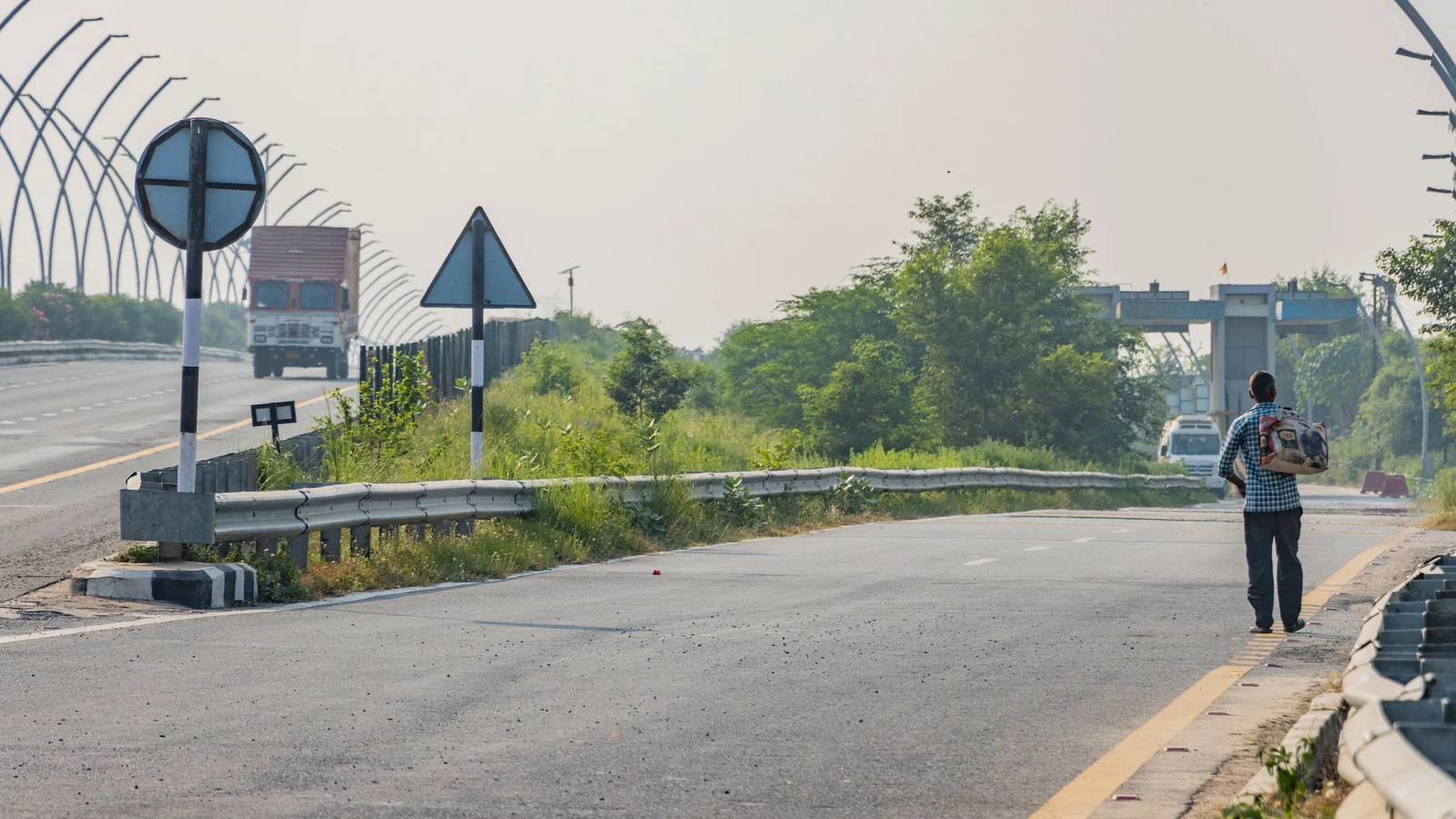 Neighbourhood park in Ram Mohan Vihar, Agra