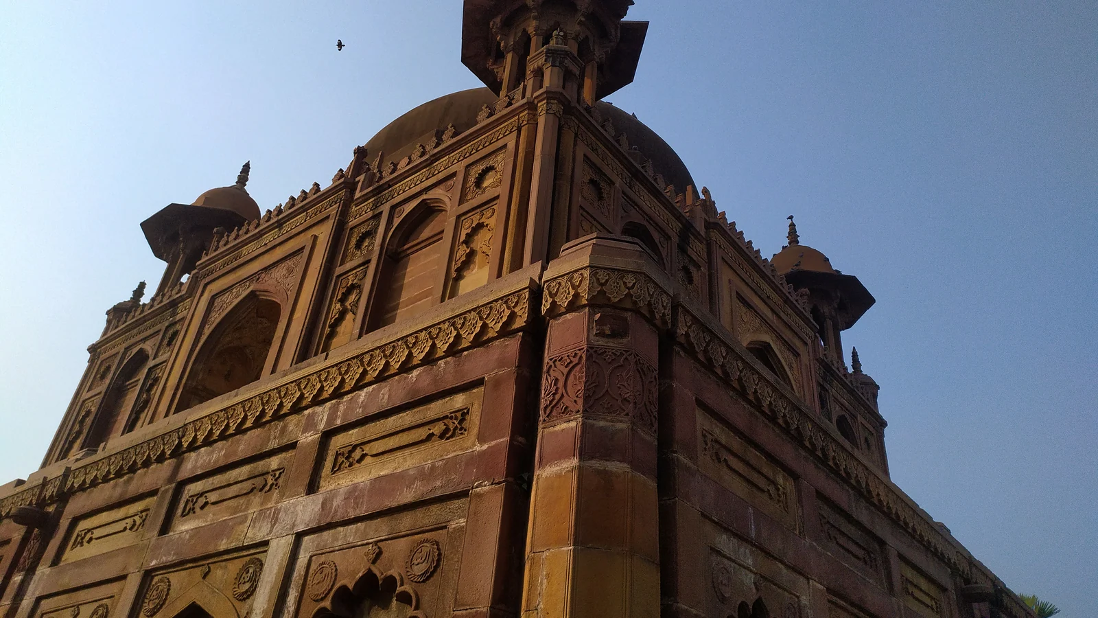 Neighbourhood park in Swami Bagh, Agra