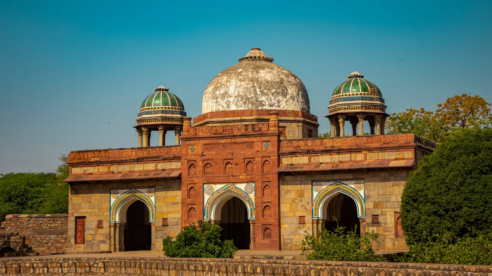 Neighbourhood park in Tal Firoz Khan, Agra