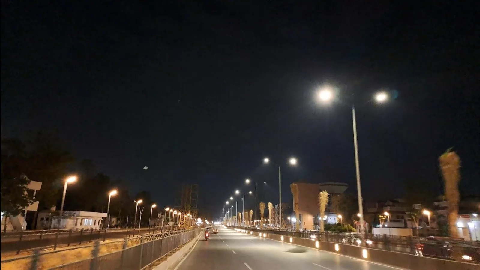 Aerial view of Airport Road, Ahmedabad