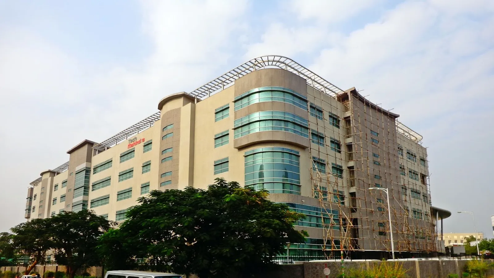 Aerial view of Infocity, Ahmedabad