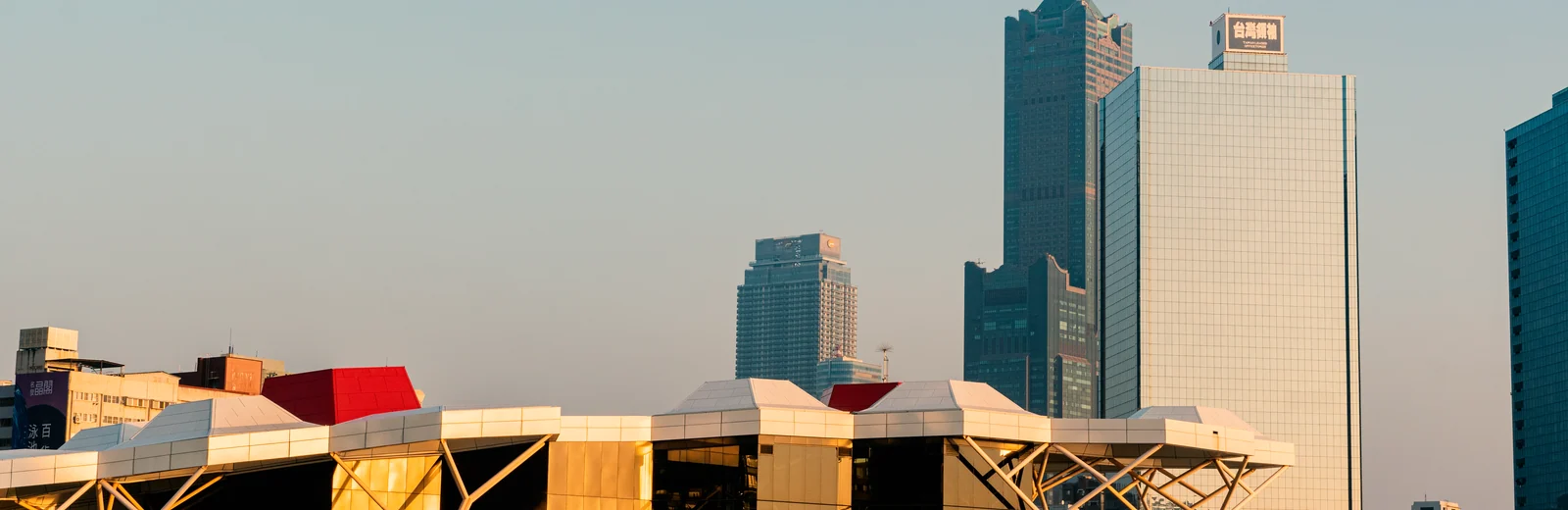 Skyline of Pritam Enclave, Amritsar at golden hour