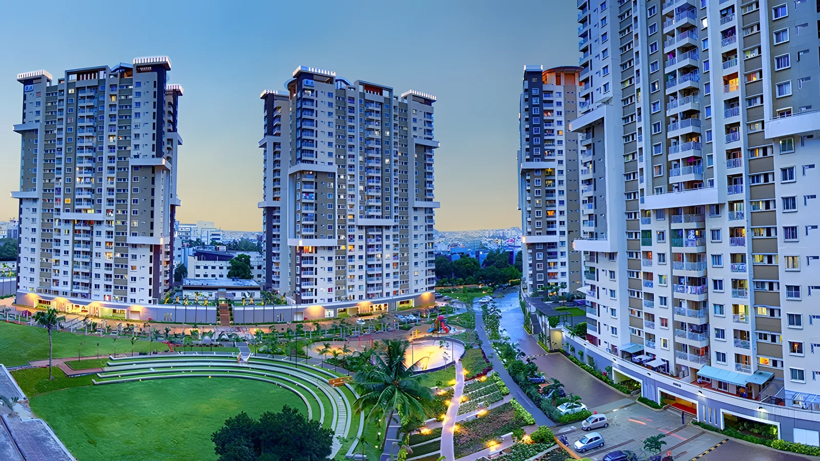 Aerial view of Bommanahalli, Bengaluru
