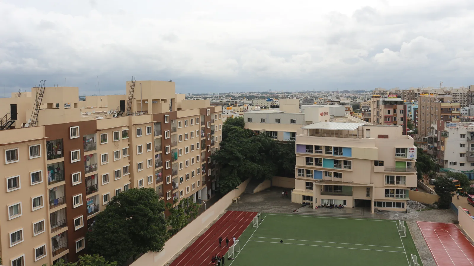 Aerial view of Chinnapanna Halli, Bengaluru