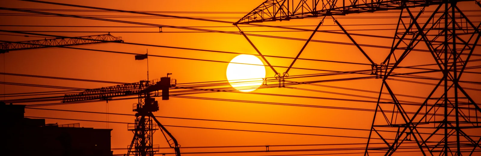 Skyline of Nariyalkheda, Bhopal at golden hour