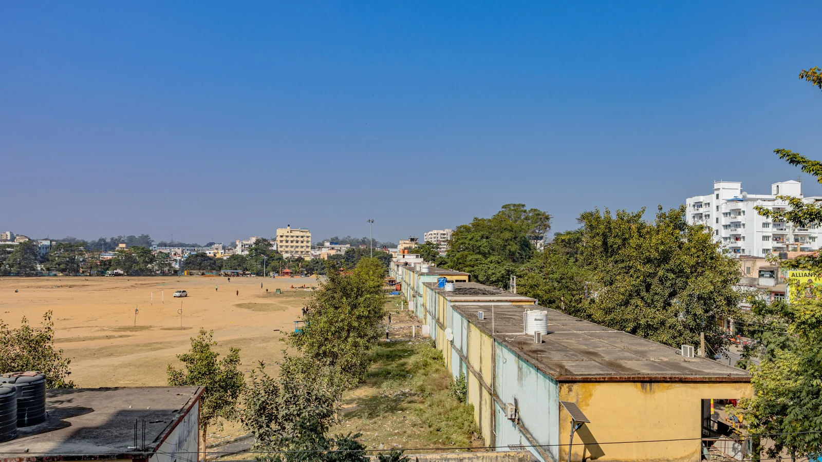 Aerial view of Raisen Road, Bhopal