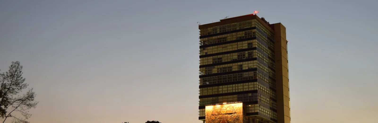 Skyline of Sector 29, Chandigarh at golden hour