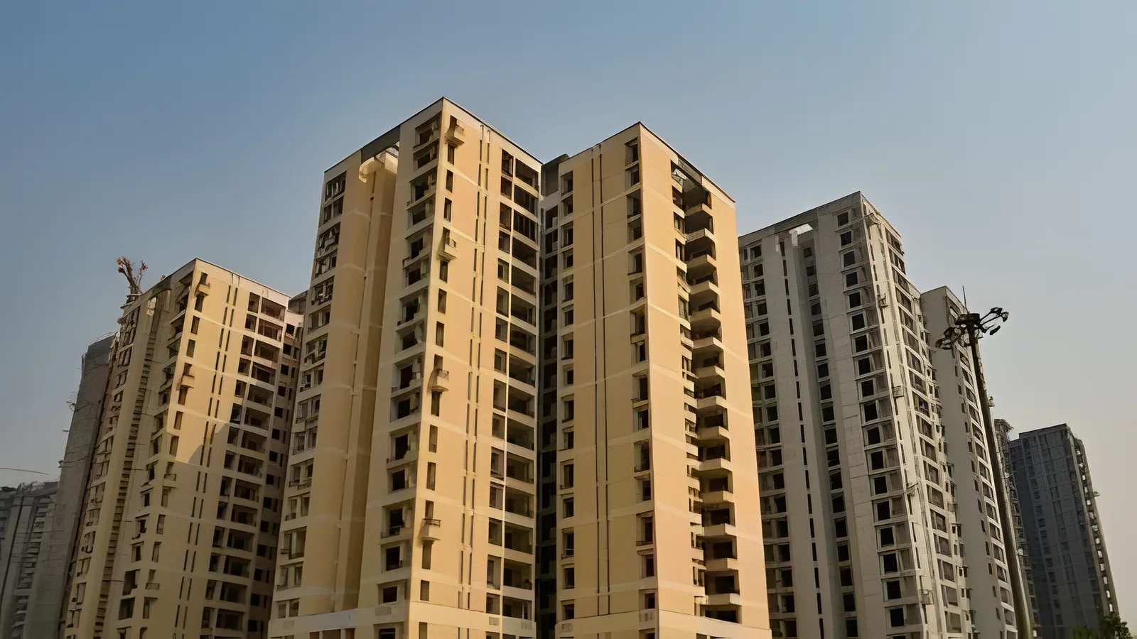Aerial view of Alamathi, Chennai