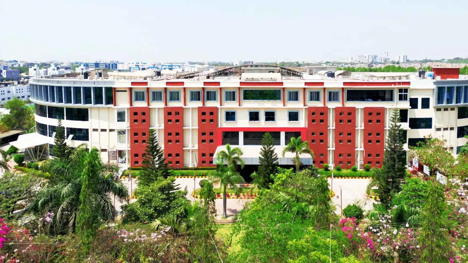 Aerial view of Avadi, Chennai