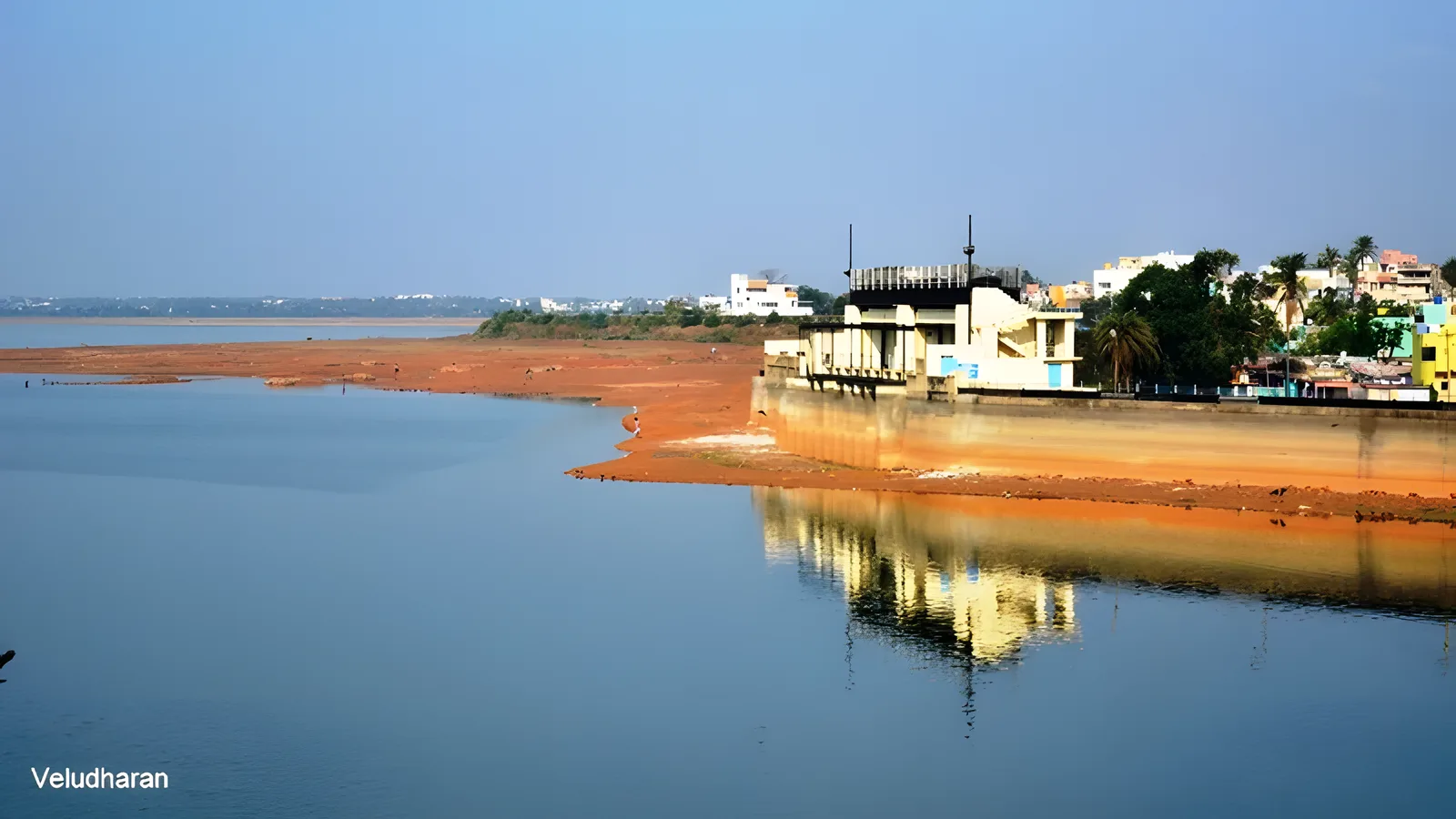 Aerial view of Cholavaram, Chennai
