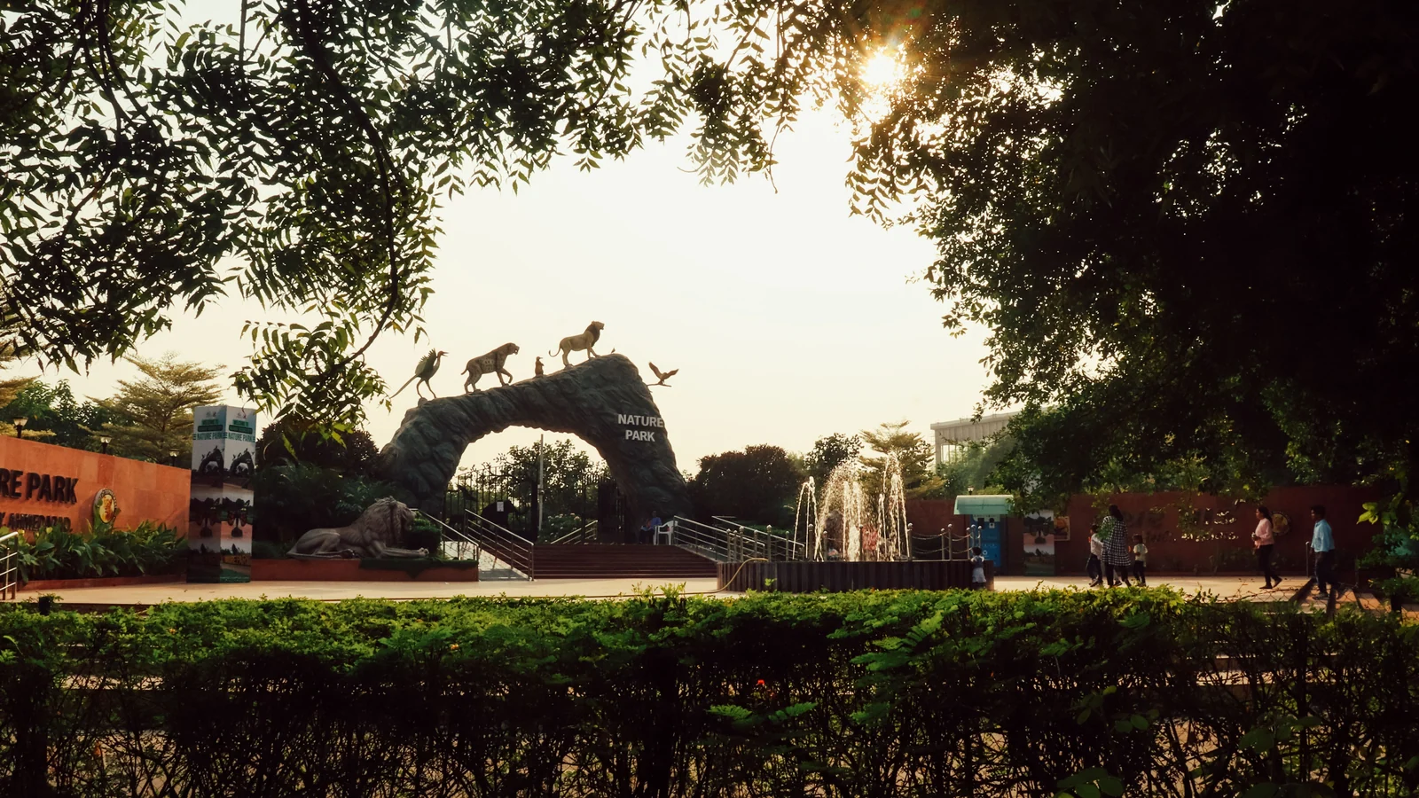 Neighbourhood park in Kalpakkam, Chennai