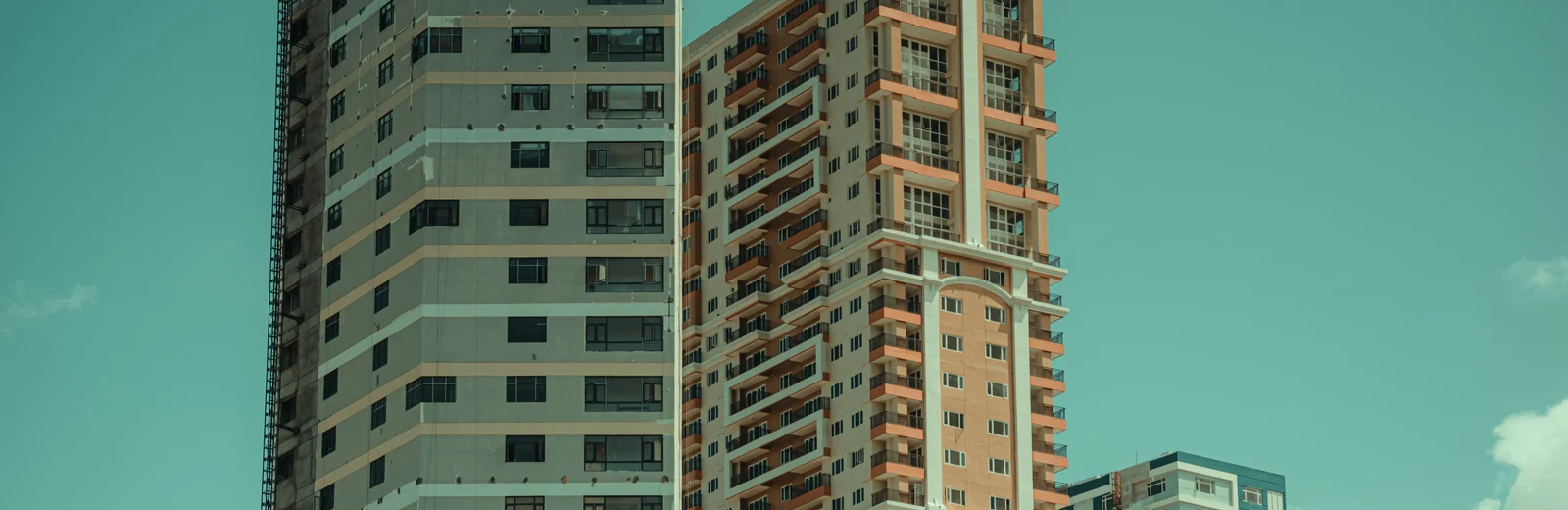Skyline of Katrambakkam, Chennai at golden hour