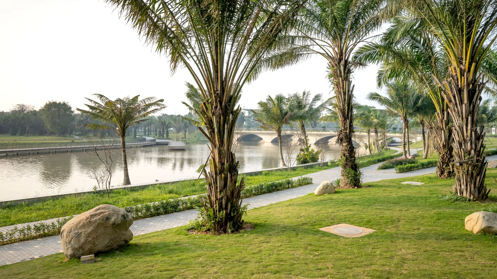 Neighbourhood park in Madhavaram, Chennai