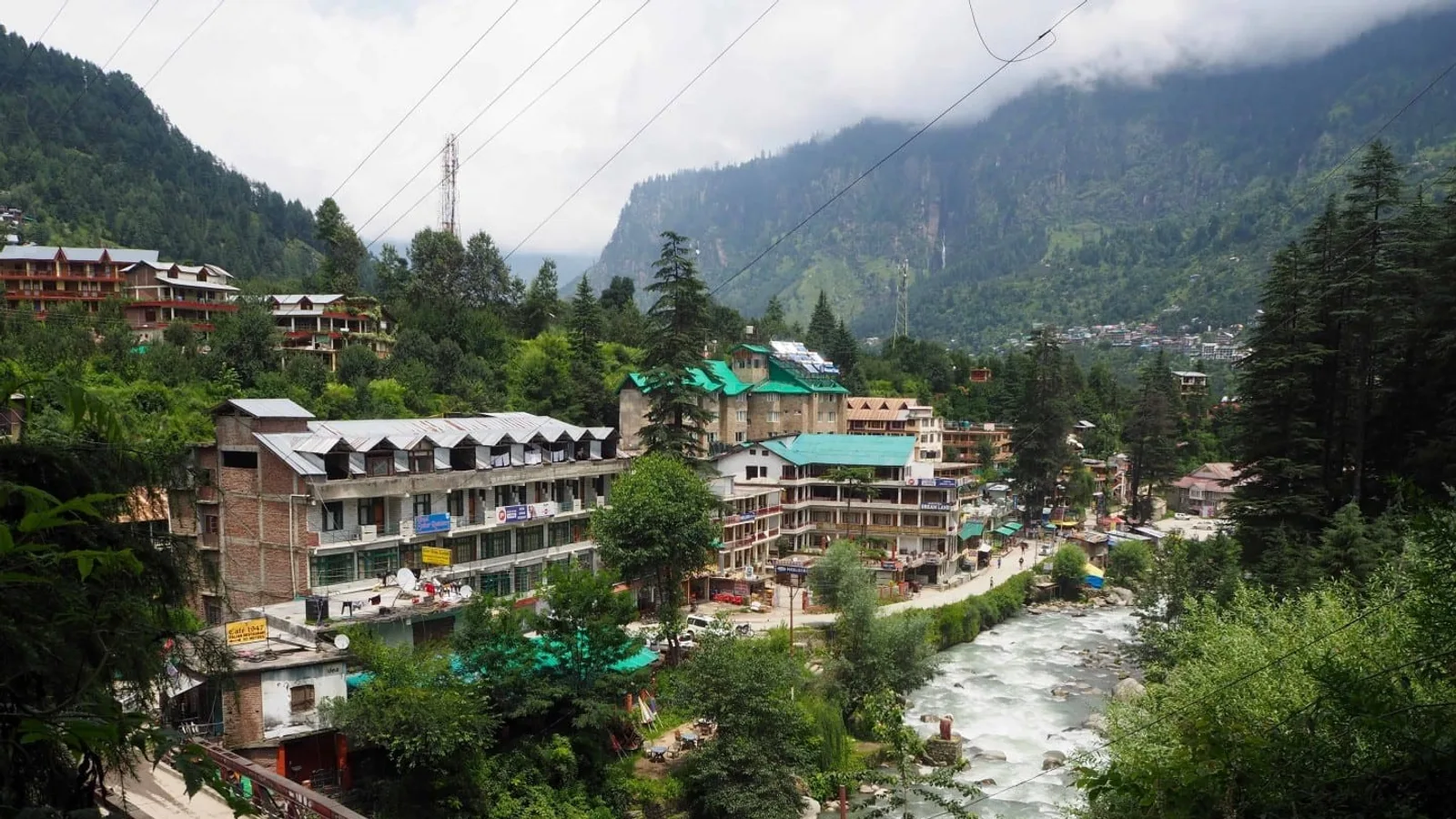 Aerial view of Manali, Chennai