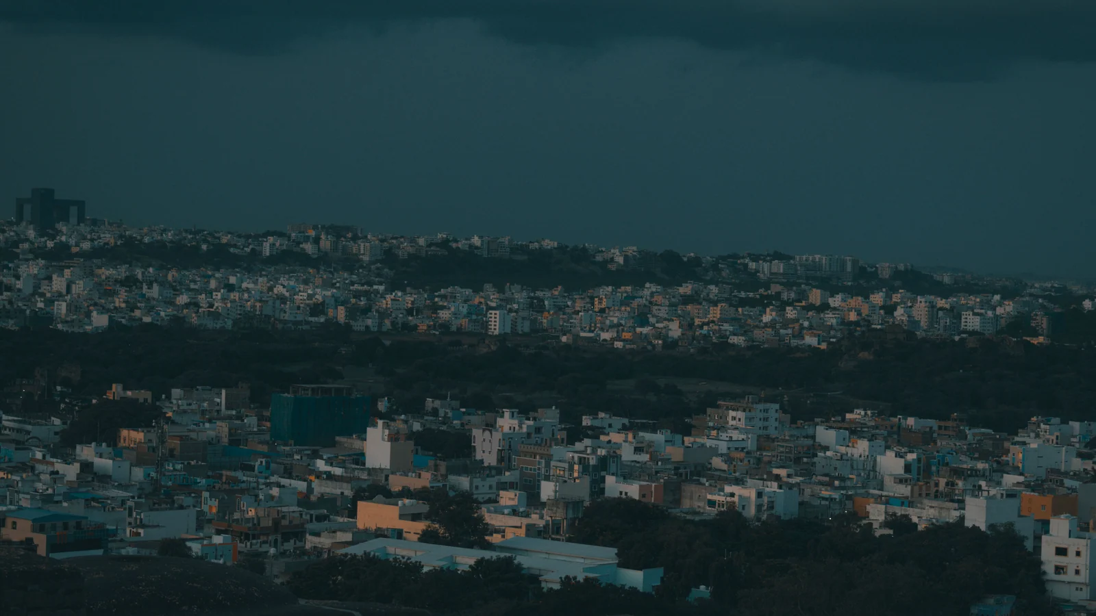 Aerial view of Ongur, Chennai