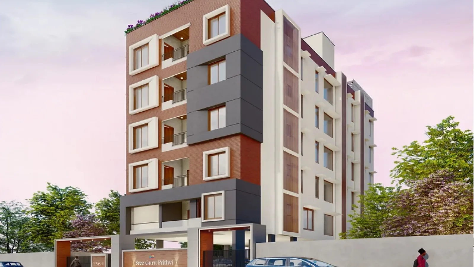Aerial view of Redhills, Chennai