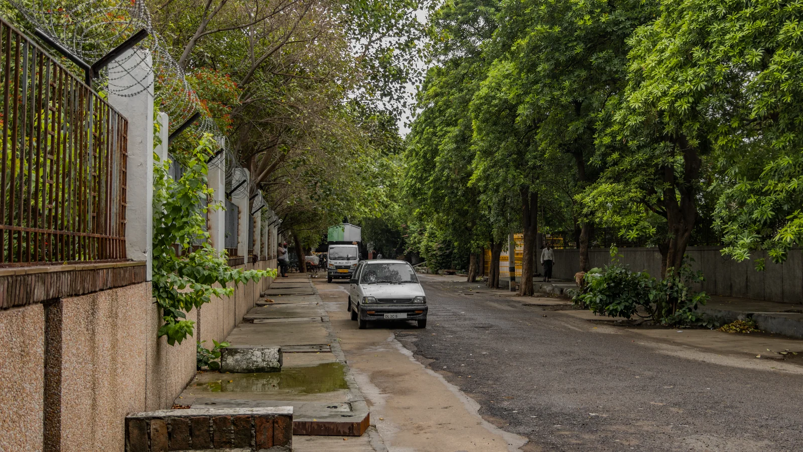 Neighbourhood park in Burari, Delhi