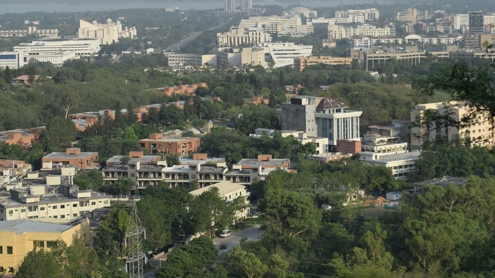 Aerial view of Okhla / Jamia Nagar Belt, Delhi