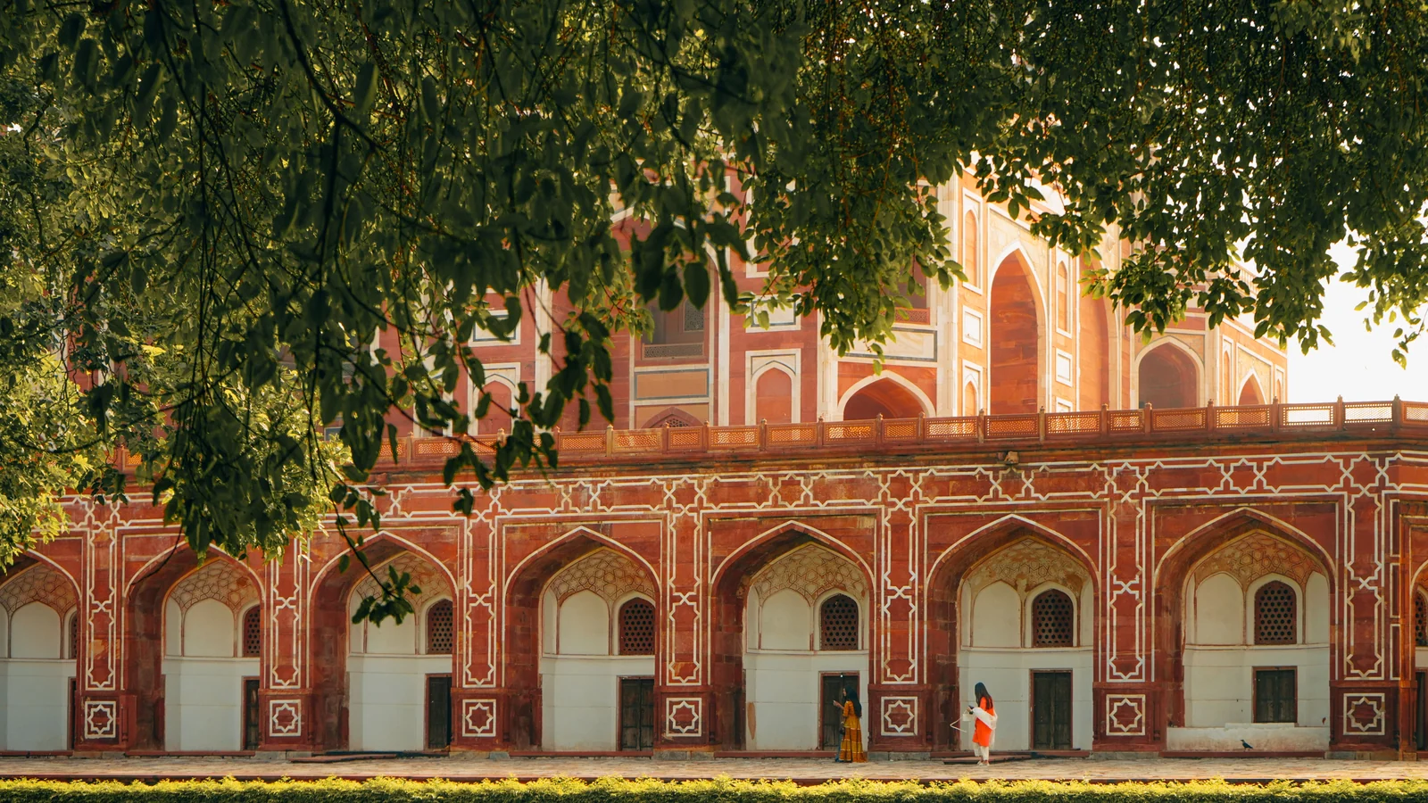Neighbourhood park in Patel Nagar, Delhi