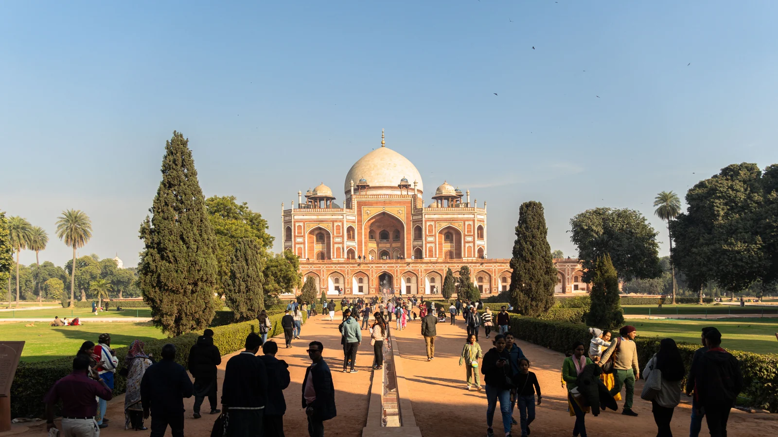 Neighbourhood park in Tilak Nagar, Delhi
