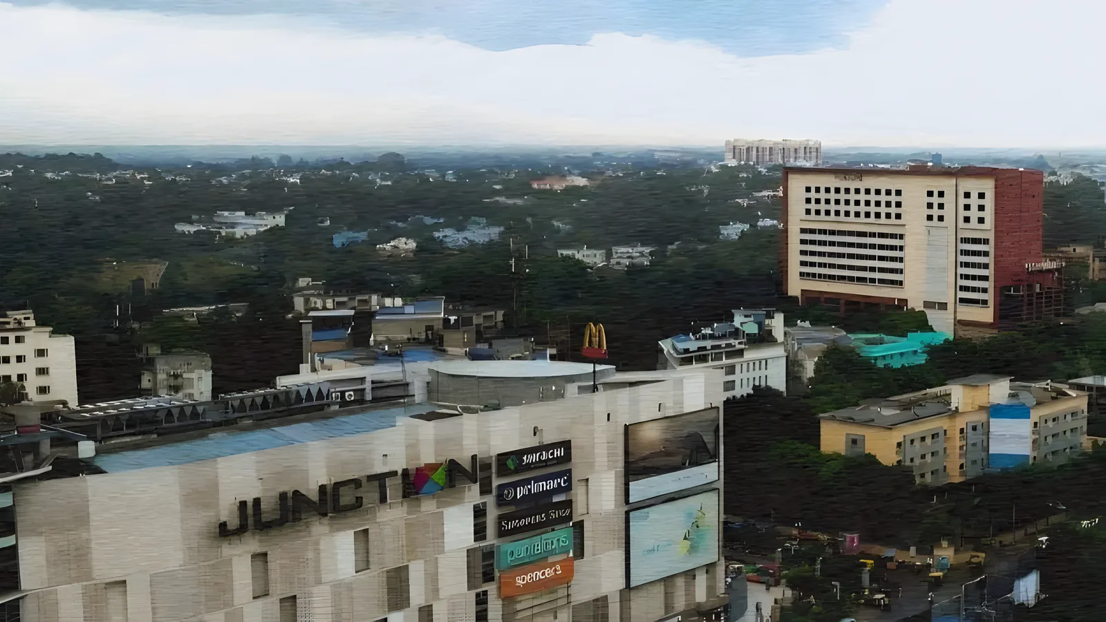 Aerial view of Amlauka, Durgapur