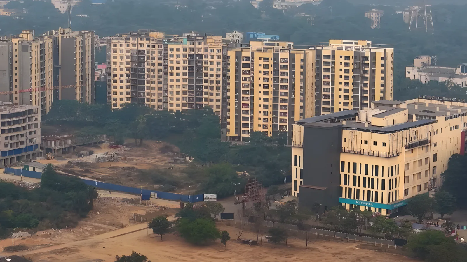 Aerial view of Bansol, Durgapur