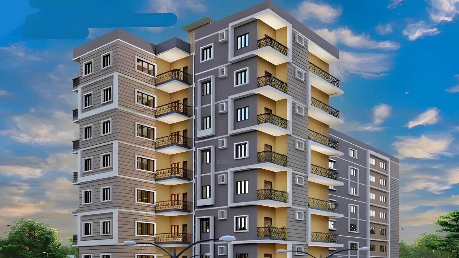 Aerial view of Bidhannagar, Durgapur
