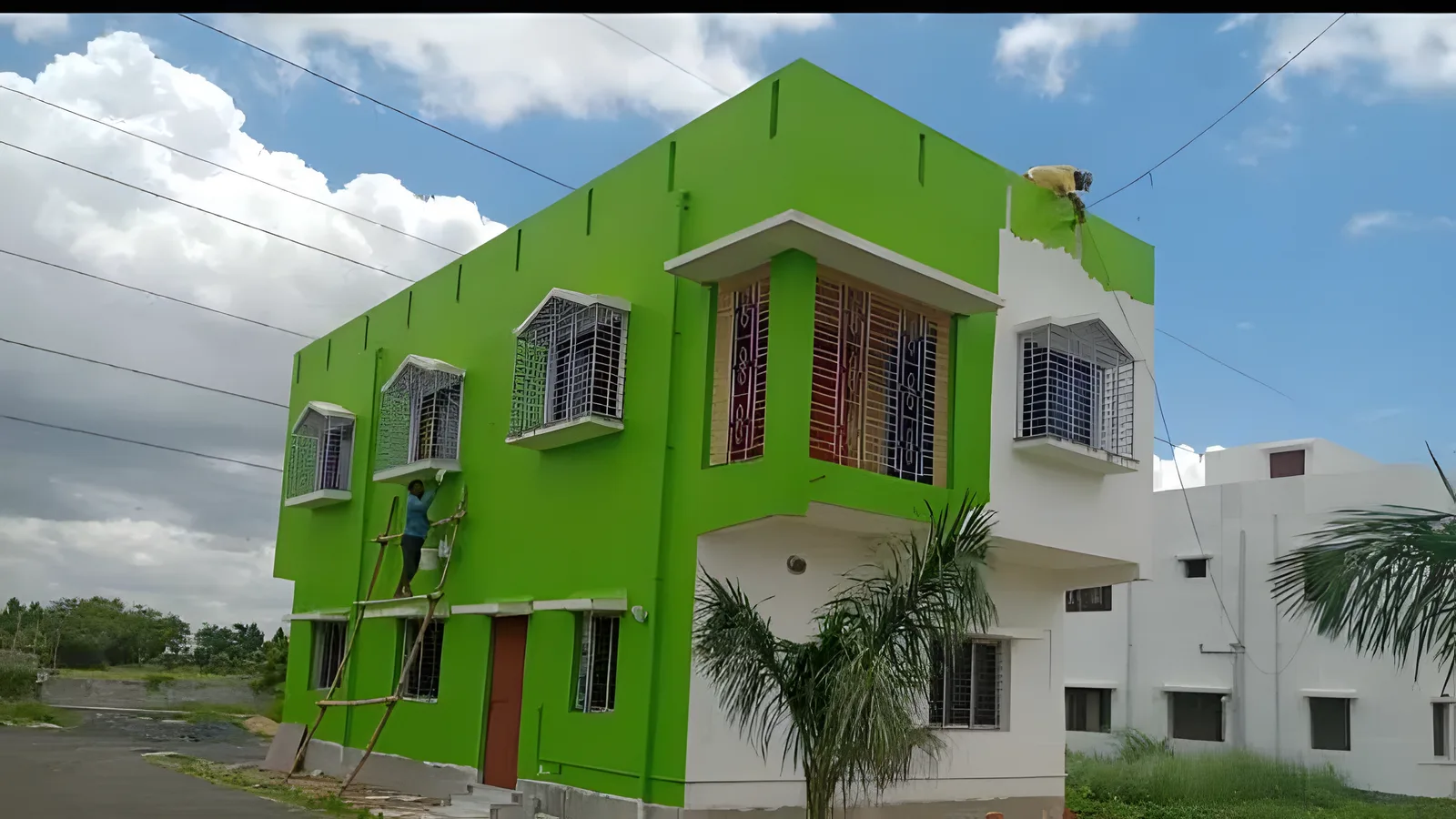 Aerial view of Doctors Colony, Durgapur