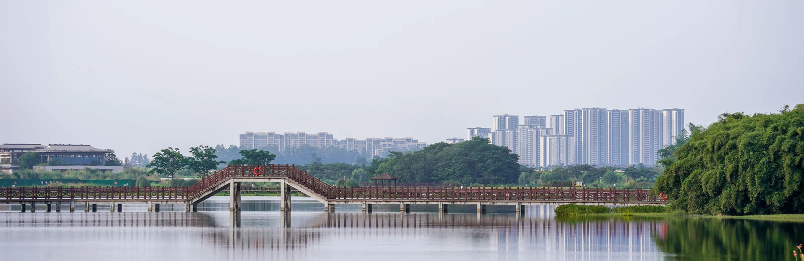 Skyline of Gopalpur, Durgapur at golden hour