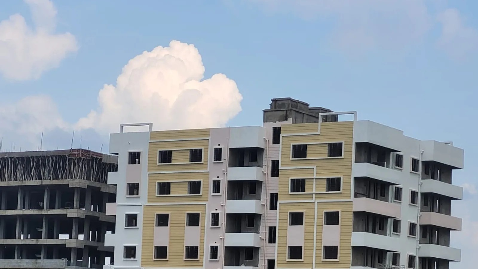 Aerial view of Netaji Colony, Durgapur