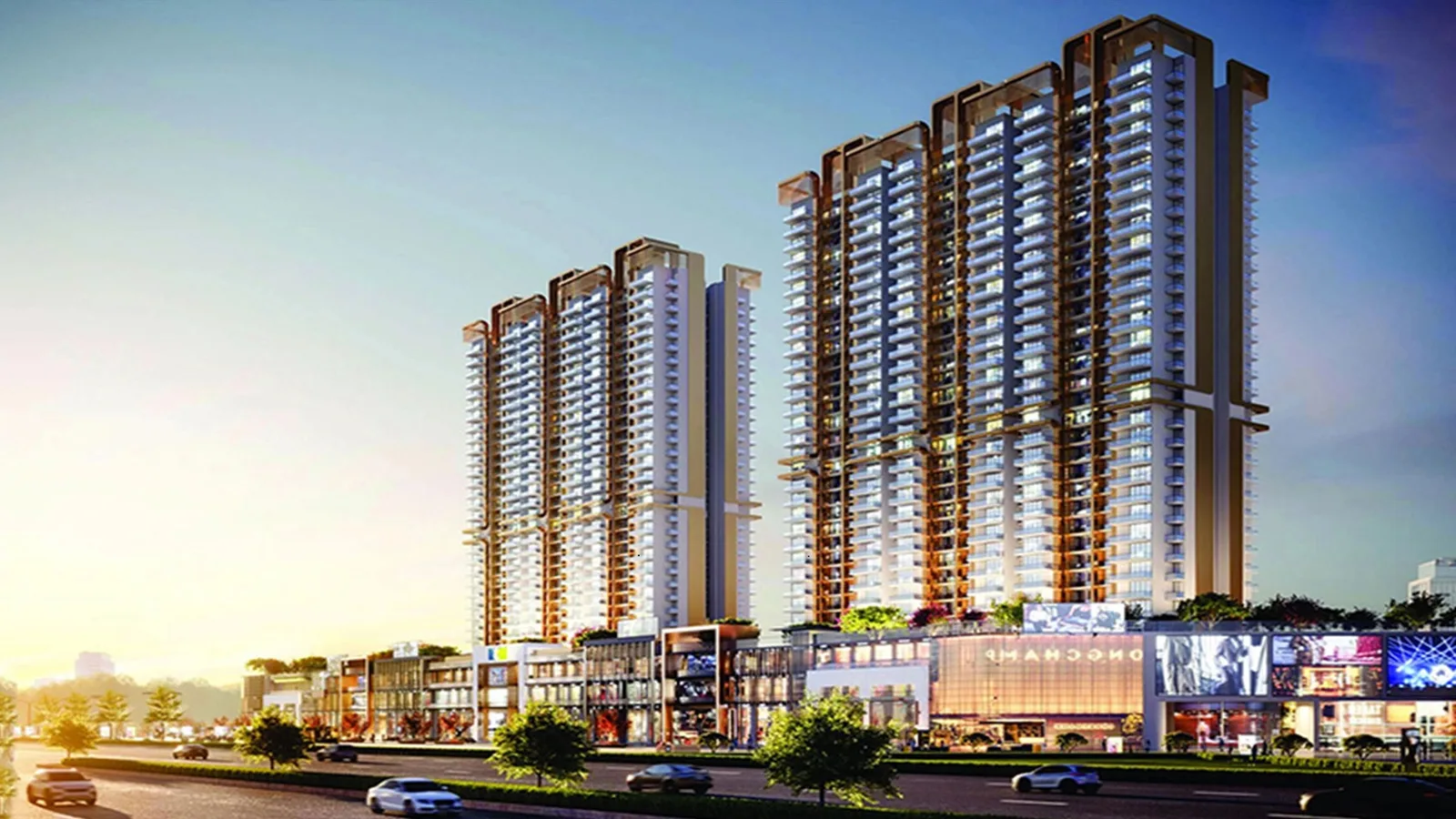 Aerial view of Manesar Sector 1, Gurugram