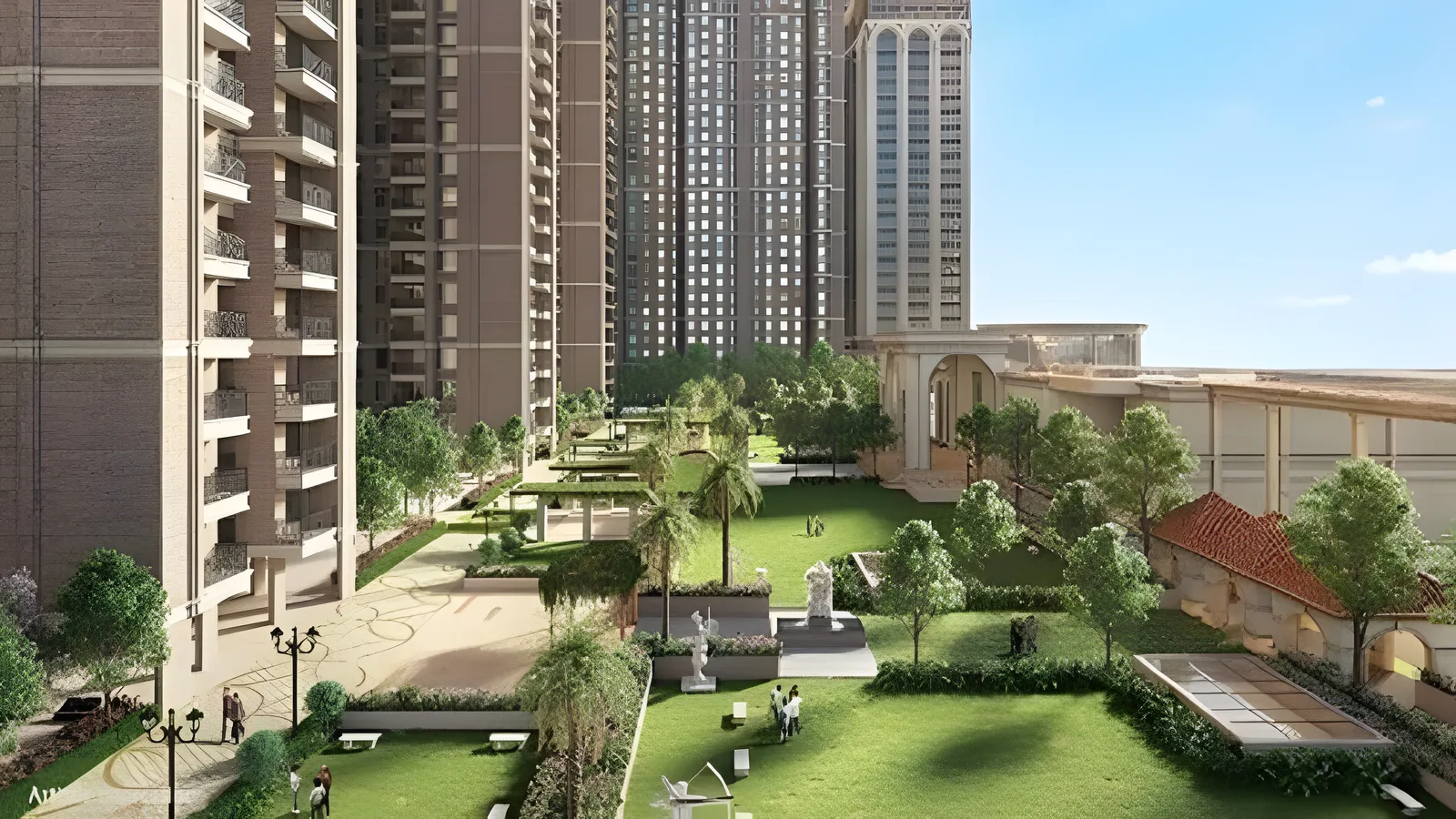 Aerial view of Manesar Sector 2, Gurugram