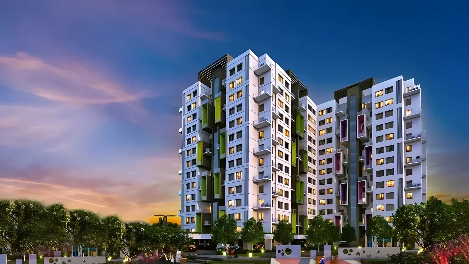 Aerial view of Manesar Sector 3A, Gurugram