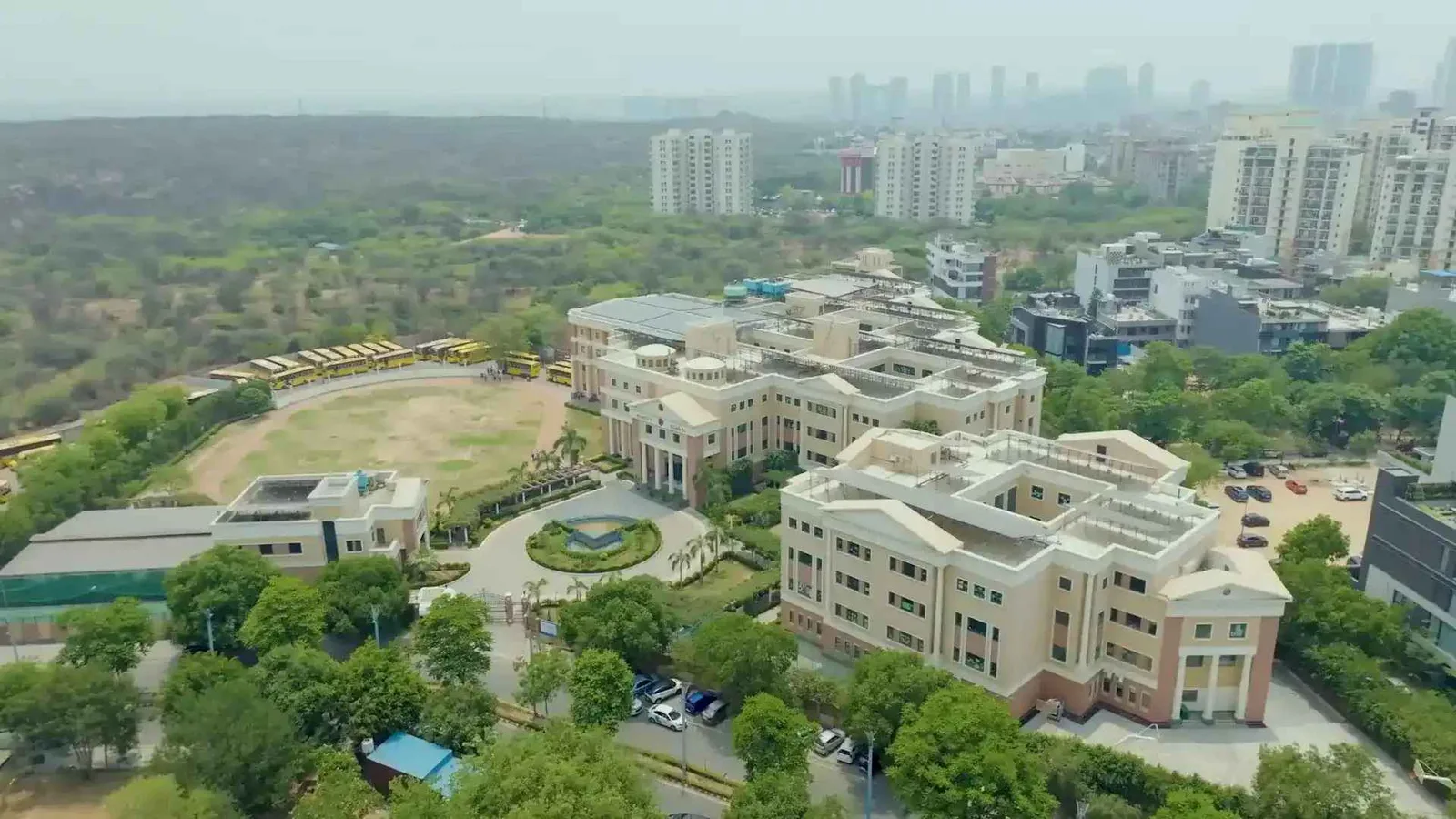 Aerial view of Manesar Sector 4, Gurugram