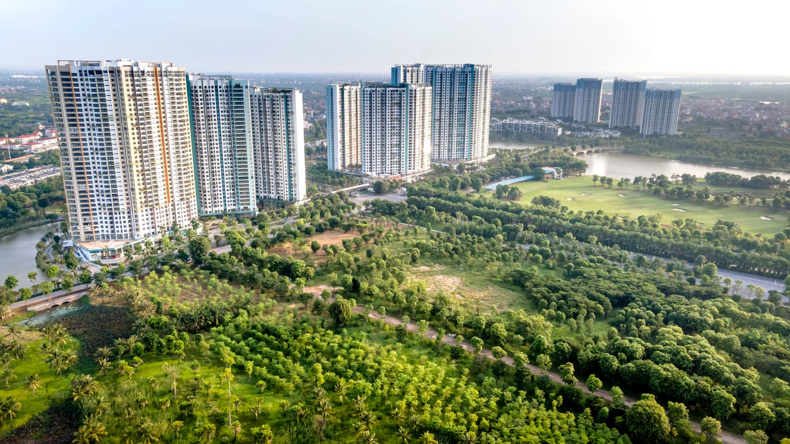 Neighbourhood park in Maruti Kunj, Gurugram