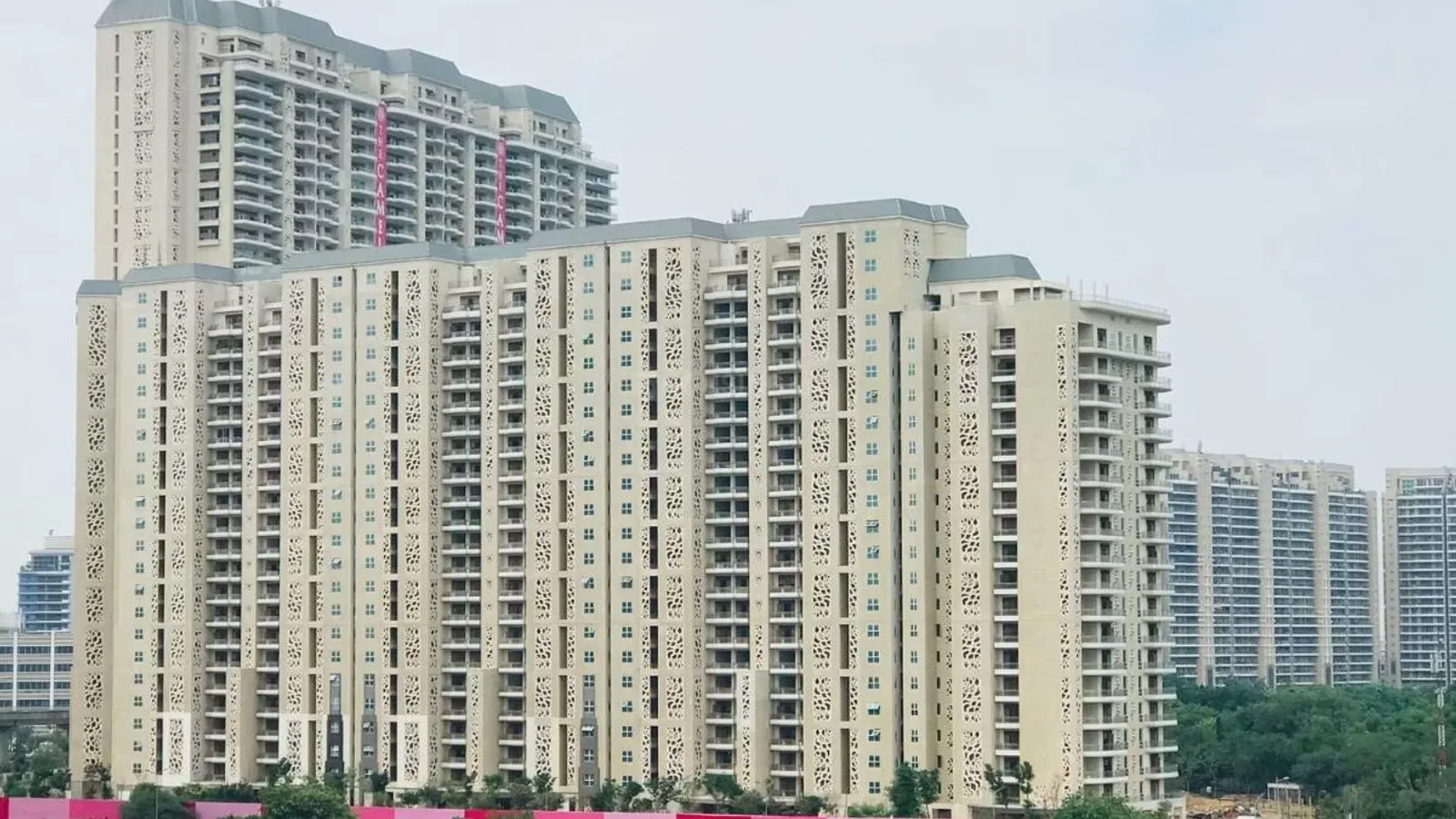 Aerial view of Maruti Kunj, Gurugram
