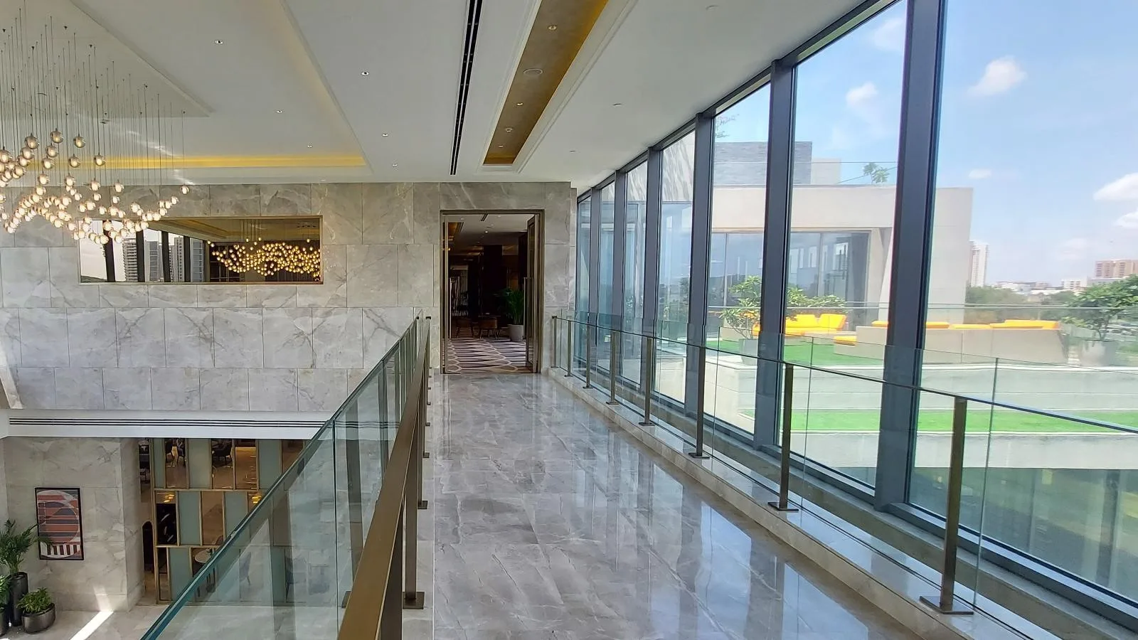 Aerial view of Sector 61, Gurugram
