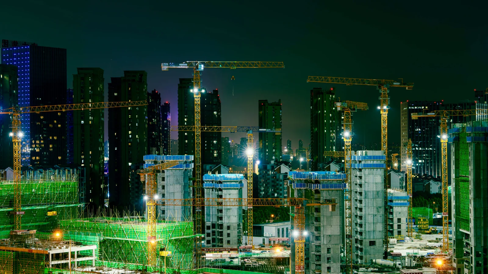 Aerial view of Sector 90, Gurugram