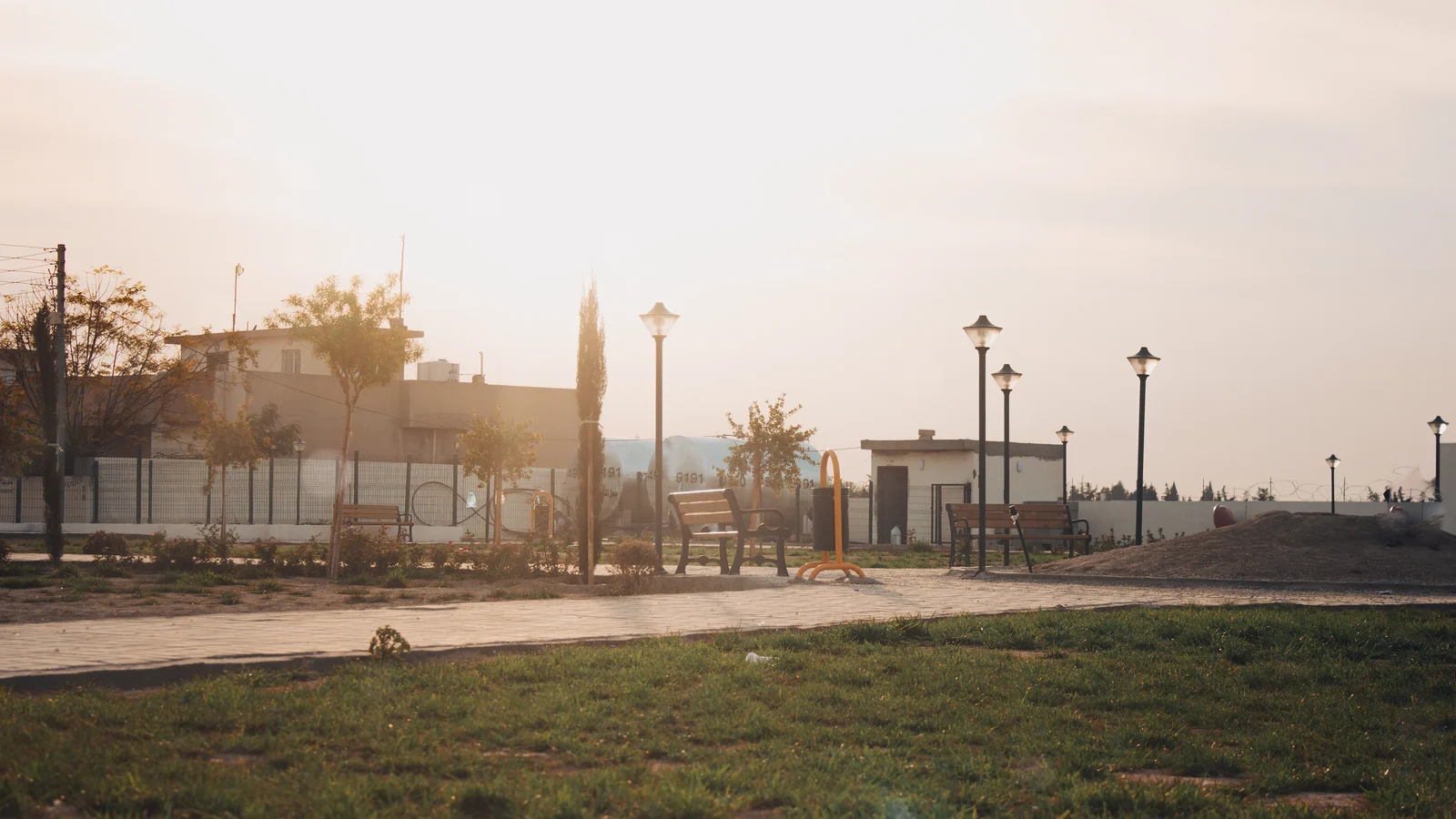 Neighbourhood park in Sikandar Kampoo, Gwalior
