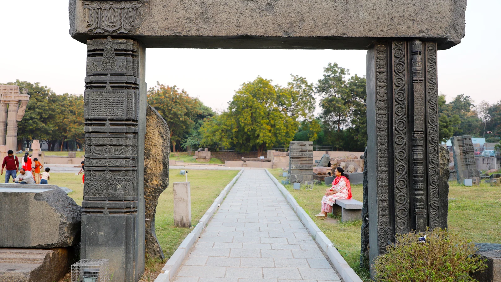 Neighbourhood park in HayathNagar, Hyderabad