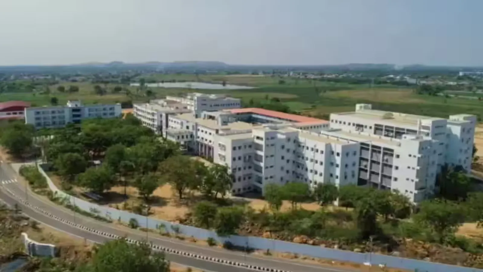 Aerial view of HayathNagar, Hyderabad