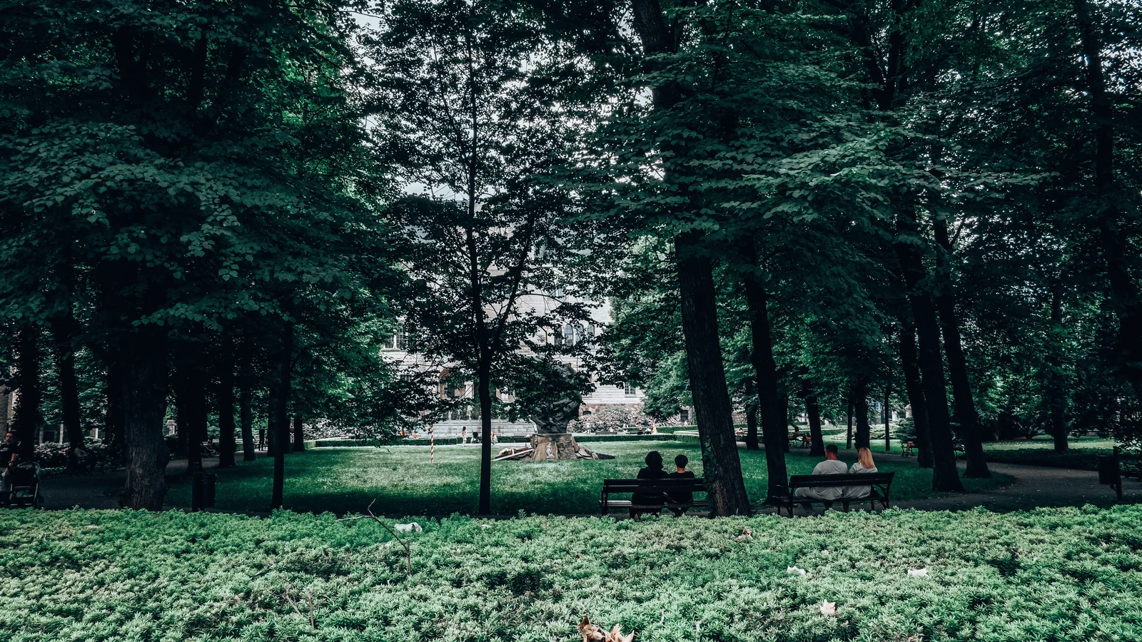 Neighbourhood park in Mohta Bagh, Indore