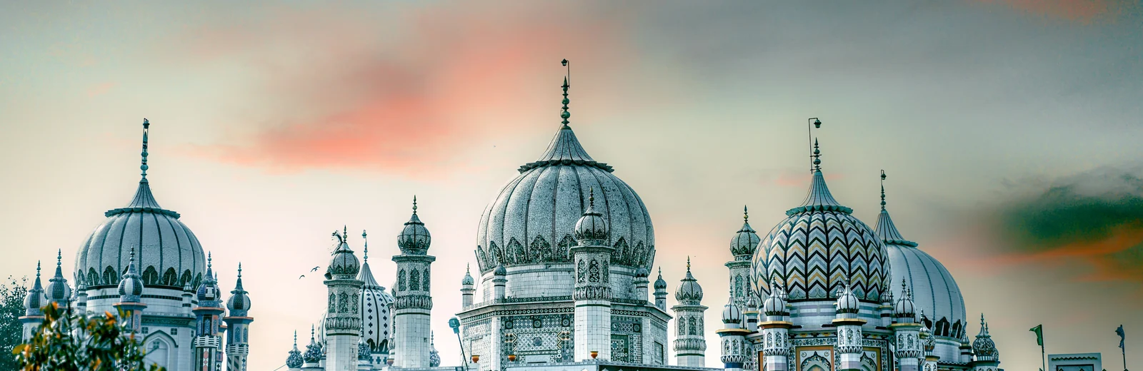 Skyline of Ratlam Kothi, Indore at golden hour
