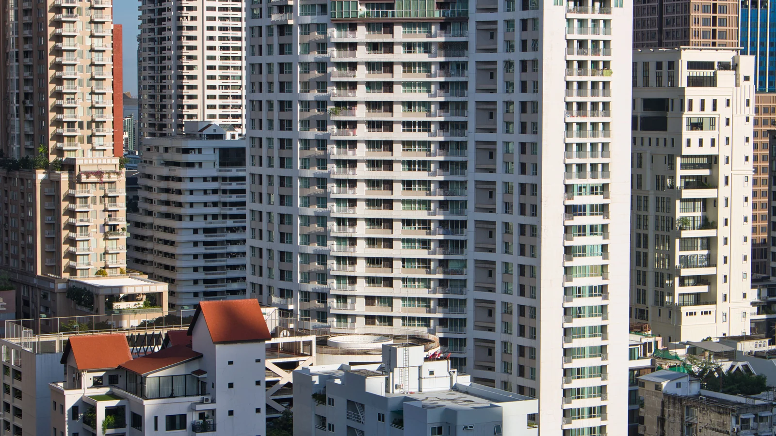Aerial view of Residency Area, Indore