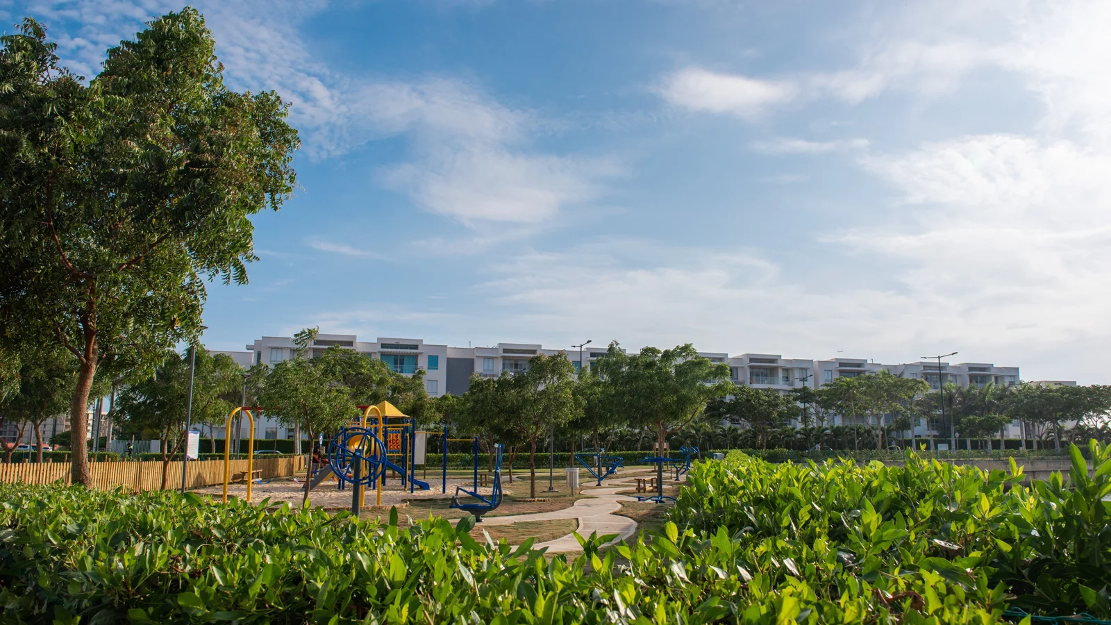 Neighbourhood park in Shubh Sampada Colony, Indore