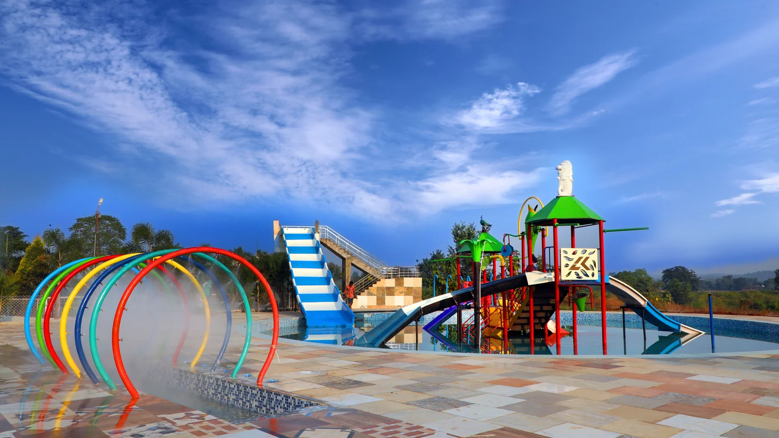 Neighbourhood park in Triveni Green Residency, Jabalpur
