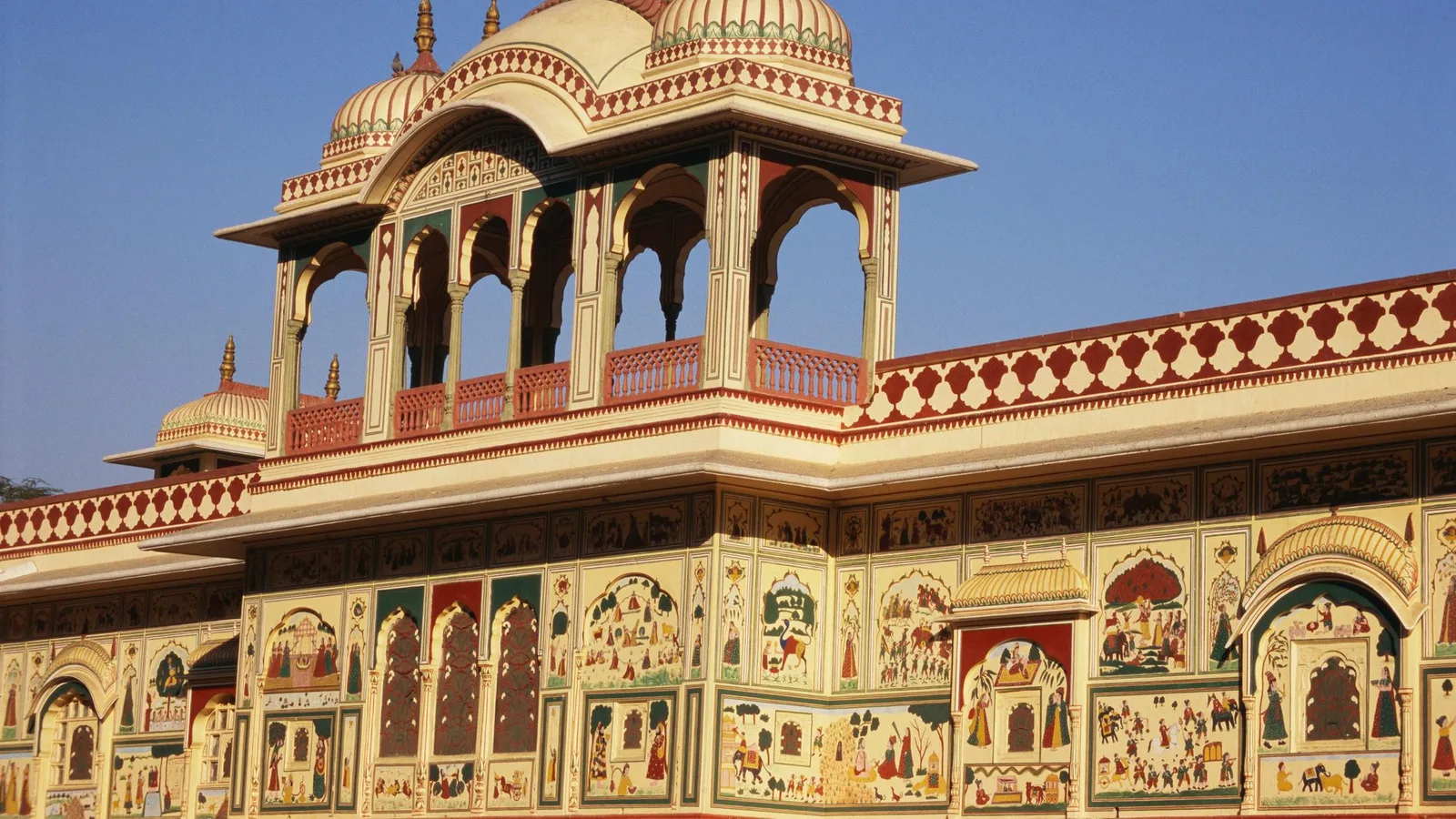 Aerial view of Barh Radho Das Pura, Jaipur