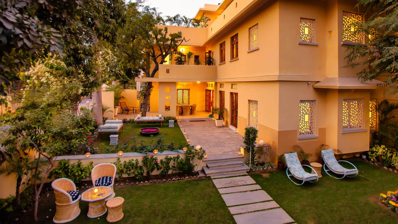 Aerial view of Civil Lines, Jaipur
