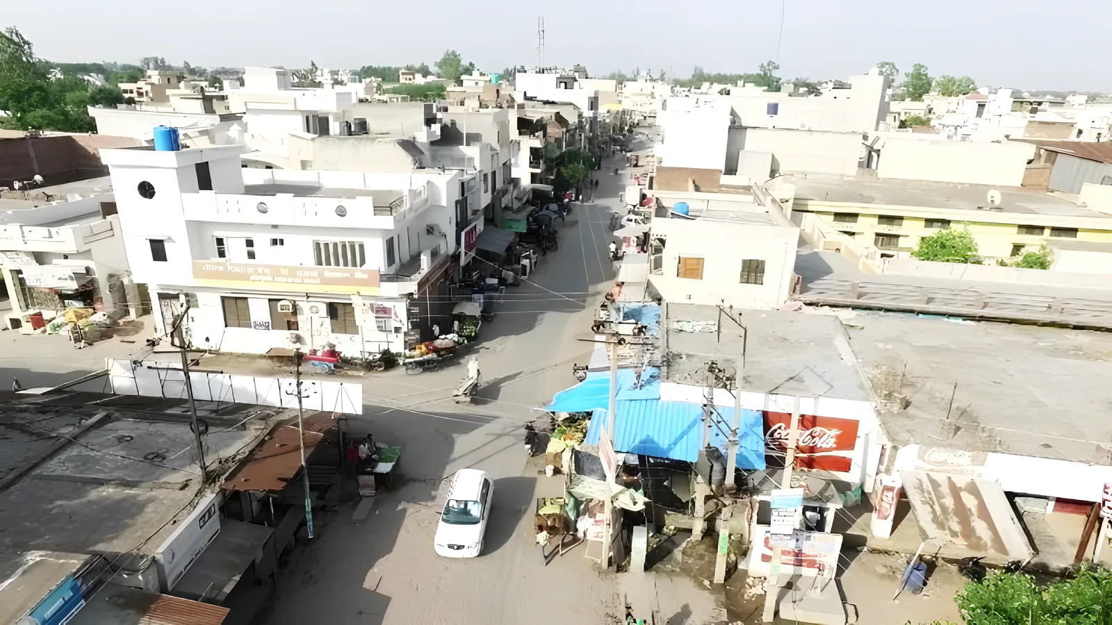 Aerial view of Jeetawala, Jaipur
